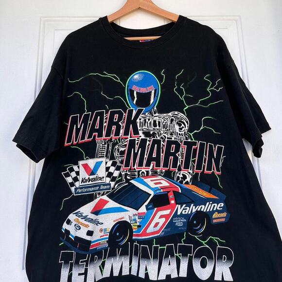 Vintage Mark Martin NASCAR Shirt - Picture 2 of 8